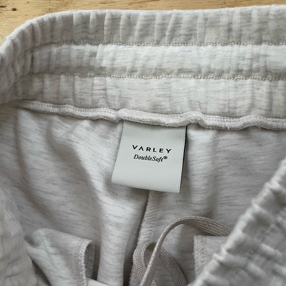 Varley Wide Leg Pant - Ivory Marl - Picture 7 of 12